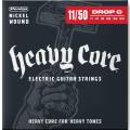 Струны для электрогитары Dunlop DHCN1150 Heavy Core Heavier 11/50