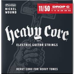 Струни для електрогітари Dunlop DHCN1150 Heavy Core Heavier 11/50