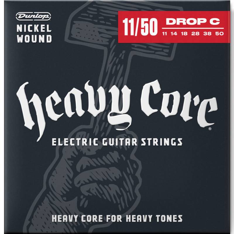 Струны для электрогитары Dunlop DHCN1150 Heavy Core Heavier 11/50