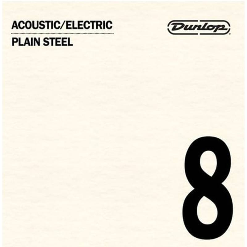 Струна Dunlop DPS08 Plain Steel String .008