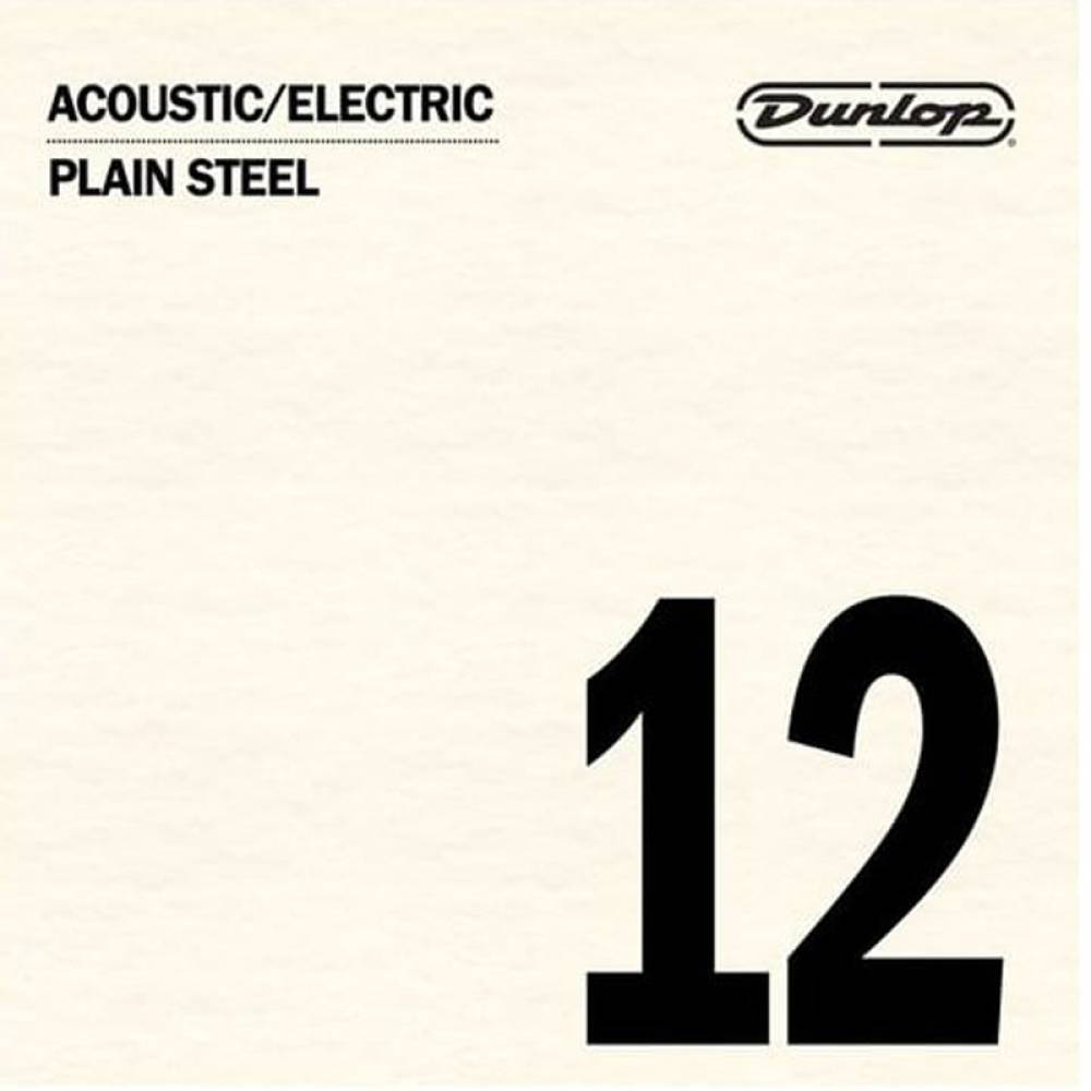 Струна Dunlop DPS12 Plain Steel String .012