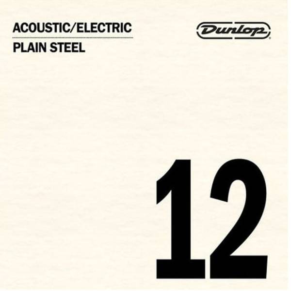 Струна Dunlop DPS12 Plain Steel String .012