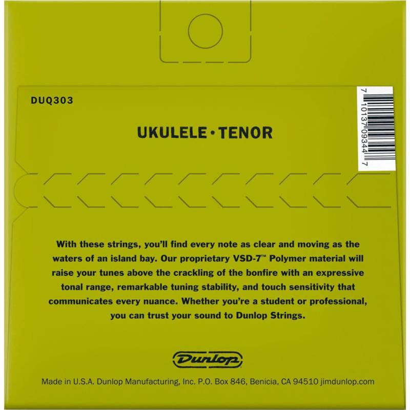Струни для укулеле Dunlop DUQ303 Tenor