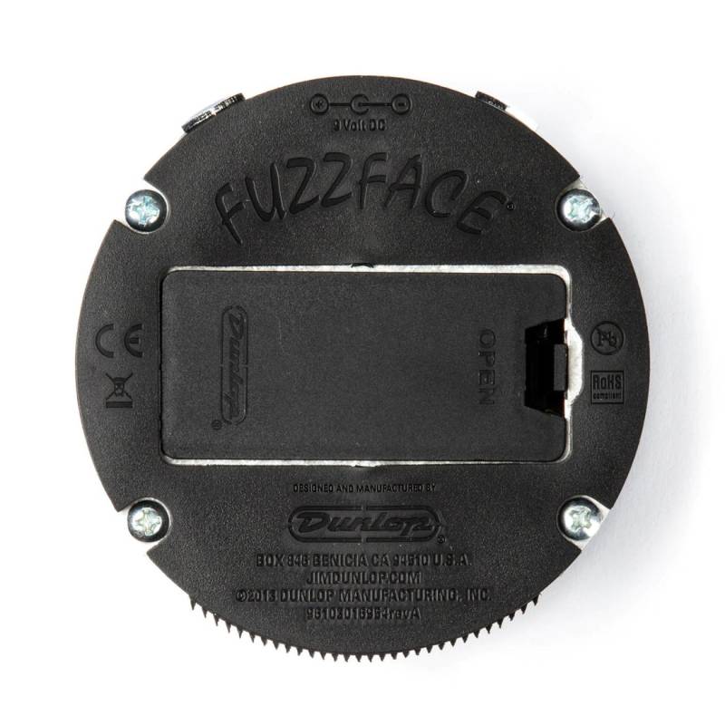 Педаль эффектов DUNLOP SILICON FUZZ FACE MINI DISTORTION