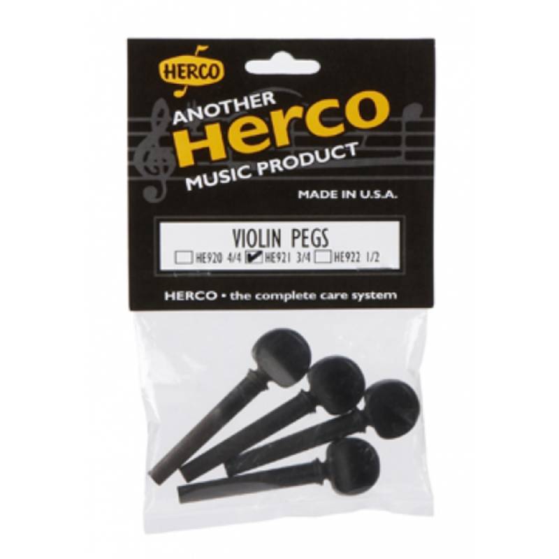 Колки DUNLOP HE921 HERCO VIOLIN PEGS - 3/4 SIZE