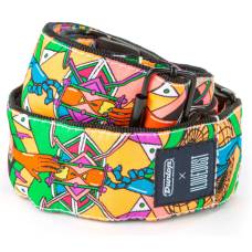 Ремень для гитары Dunlop ILD08 ILOVEDUST Strap Hourglass