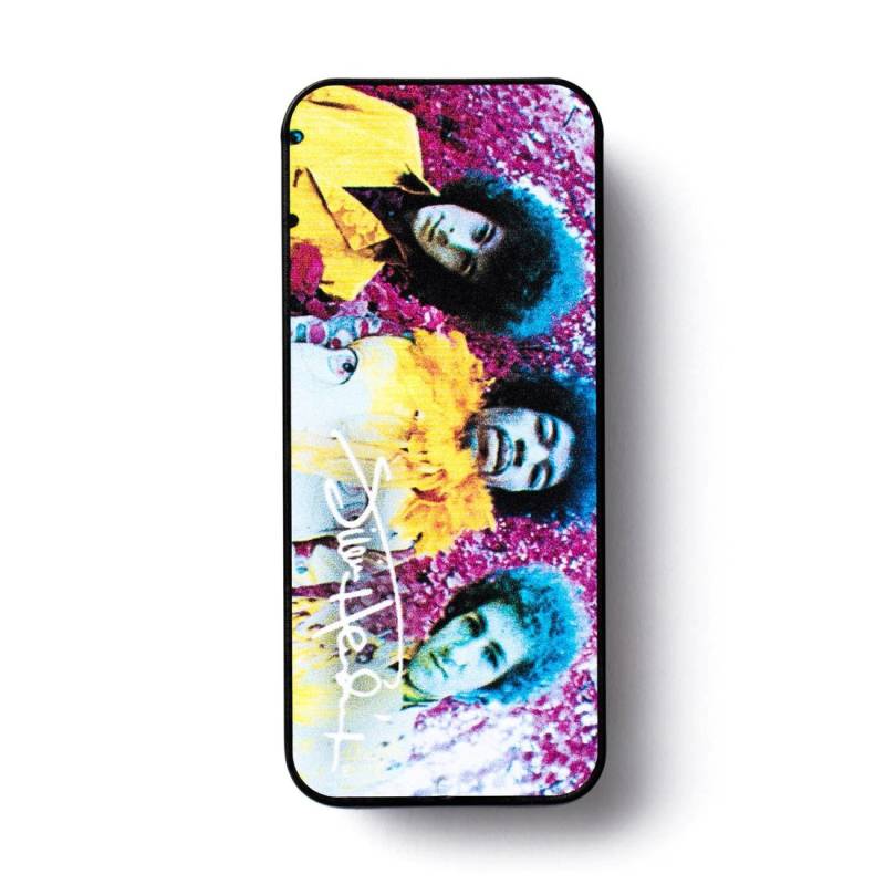 Медіатори Dunlop JH-PT01M Jimi Hendrix Collectors Are you Experienced Tin-Medium Player's Pack (12 шт.)