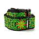Ремень для гитары DUNLOP JIMI HENDRIX BLACKLIGHT FILLMORE GREEN STRAP