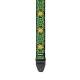 Ремень для гитары DUNLOP JIMI HENDRIX BLACKLIGHT FILLMORE GREEN STRAP