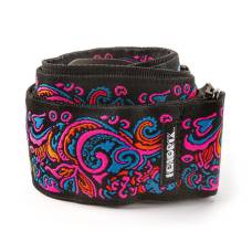 Ремінь для гітари DUNLOP JIMI HENDRIX BLACKLIGHT LOVE DROPS PINK STRAP