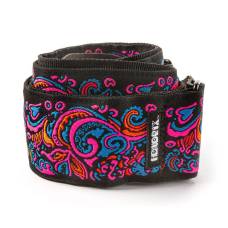 Ремень для гитары DUNLOP JIMI HENDRIX BLACKLIGHT LOVE DROPS PINK STRAP