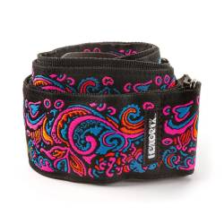 Ремінь для гітари DUNLOP JIMI HENDRIX BLACKLIGHT LOVE DROPS PINK STRAP