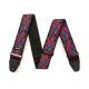 Ремінь для гітари DUNLOP JIMI HENDRIX BLACKLIGHT LOVE DROPS PINK STRAP