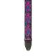 Ремінь для гітари DUNLOP JIMI HENDRIX BLACKLIGHT LOVE DROPS PINK STRAP