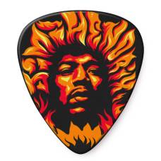 Медиатор Dunlop JHR14HV Jimi Hendrix Voodoo Fire Guitar Pick (Heavy) (1 шт.)