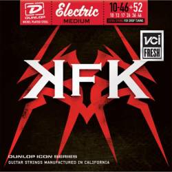 Струни для електрогітари Dunlop KKN1052 KFK Medium 10/52