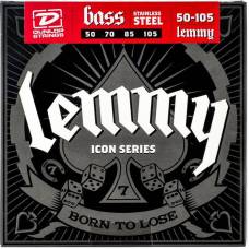 Струни для бас-гітари Dunlop LKS50105 Stainless Steel Lemmy Signature 50/105