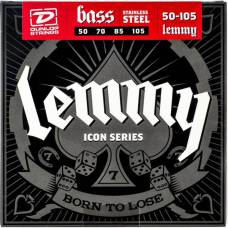 Струни для бас-гітари Dunlop LKS50105 Stainless Steel Lemmy Signature 50/105
