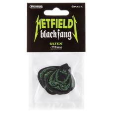 Медіатори Dunlop PH112P.73 Hetfield's Black Fang Player's Pack 0.73 mm (6 шт.)
