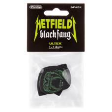Медиаторы Dunlop PH112P1.14 Hetfield's Black Fang Player's Pack1.14 mm (6 шт.)