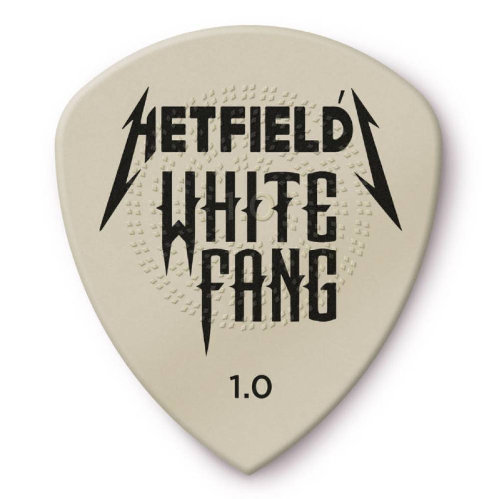 Медіатор Dunlop PH122R1.0 James Hetfield Signature White Fang Flow 1.00 mm