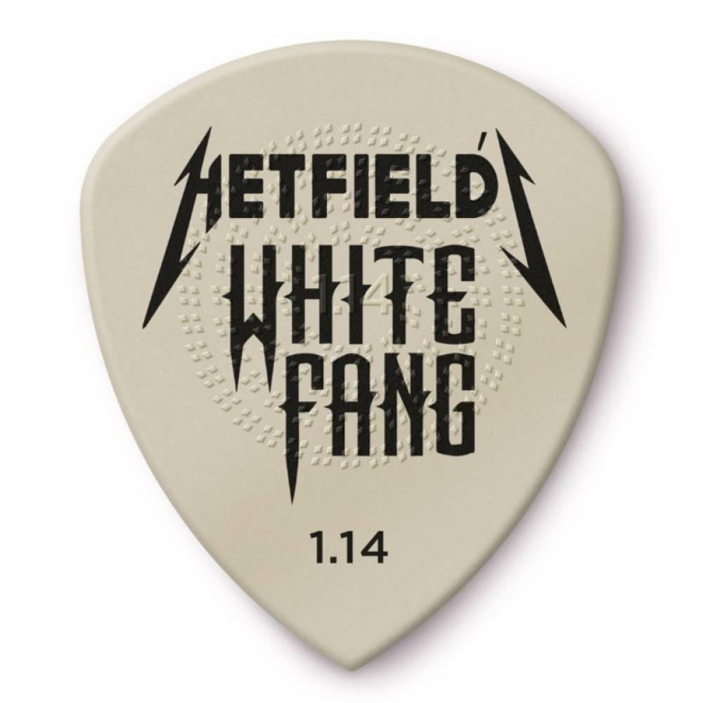 Медіатор Dunlop PH122R1.14 James Hetfield Signature White Fang Flow 1.14 mm