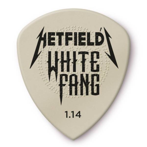 Медіатор Dunlop PH122R1.14 James Hetfield Signature White Fang Flow 1.14 mm