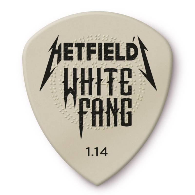 Медиатор Dunlop PH122R1.14 James Hetfield Signature White Fang Flow 1.14 mm