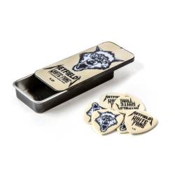 Медіатори Dunlop PH122T100 White Fang Pick Tin 1 mm (6 шт.)