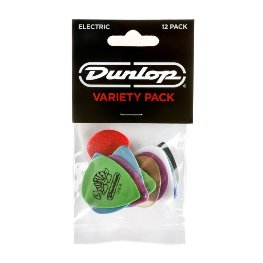 Медіатори Dunlop PVP113 Electric Guitar Variety Pack (12 шт.) (12 шт.)