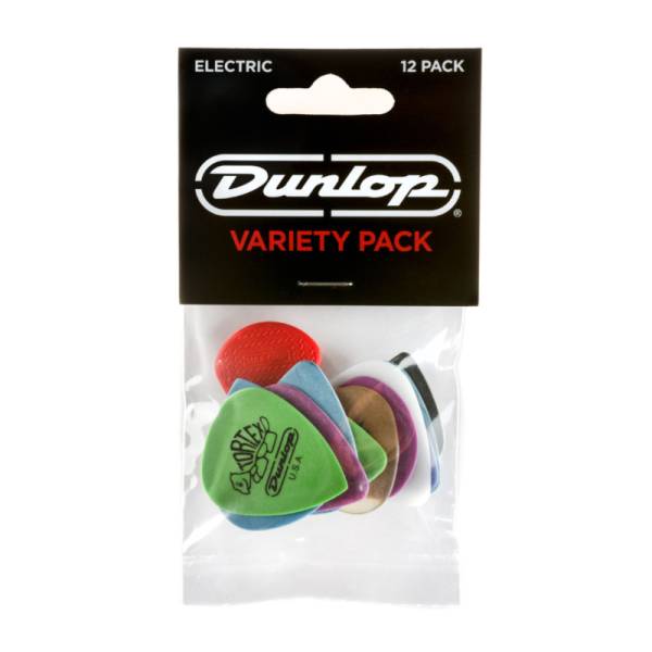 Медіатори Dunlop PVP113 Electric Guitar Variety Pack (12 шт.) (12 шт.)