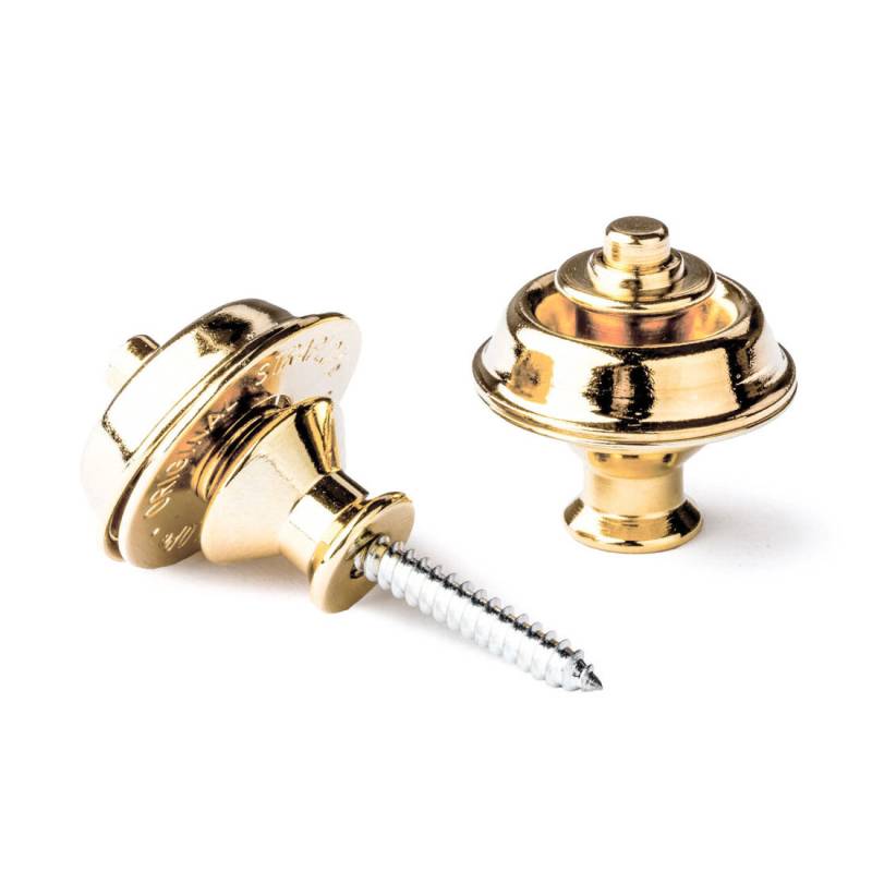 Стреплоки для ремня Dunlop SLS1032BR Strap Retainers Dual Design - Brass