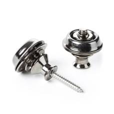 Стреплоки для ременя DUNLOP SLS1036BN STRAPLOK STRAP RETAINERS DUAL DESIGN - BLACK NICKEL