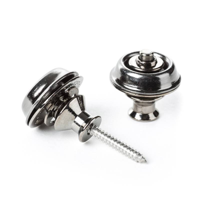 Стреплоки для ременя DUNLOP SLS1036BN STRAPLOK STRAP RETAINERS DUAL DESIGN - BLACK NICKEL