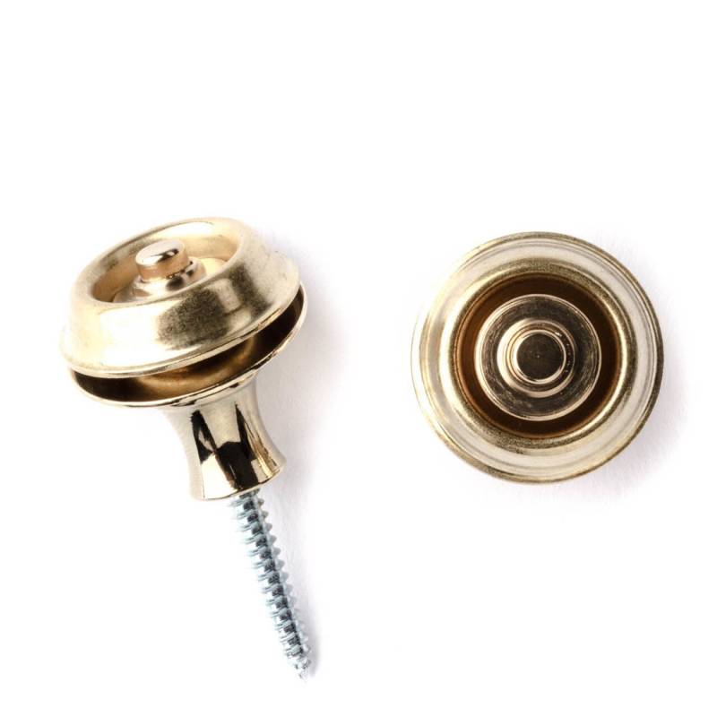 Стреплоки для ремня Dunlop SLS1102BR Strap Retainers Original - Brass