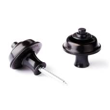 Стреплоки для ременя Dunlop SLS1103BK Strap Retainers Original - Black Oxide