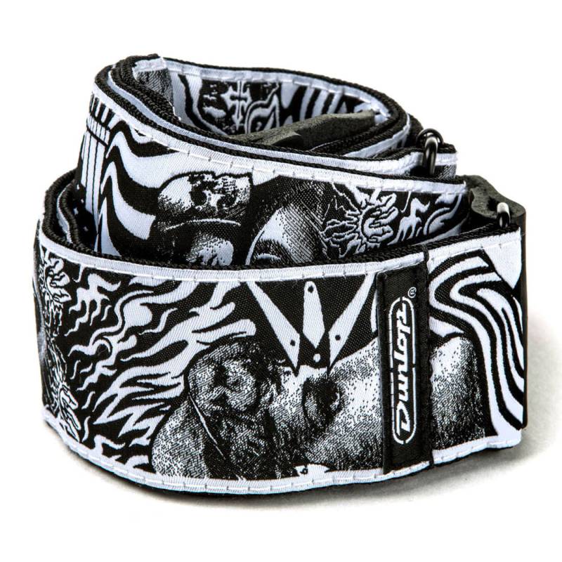 Ремень для гитары DUNLOP ILD04 ILOVEDUST SKULLS STRAP