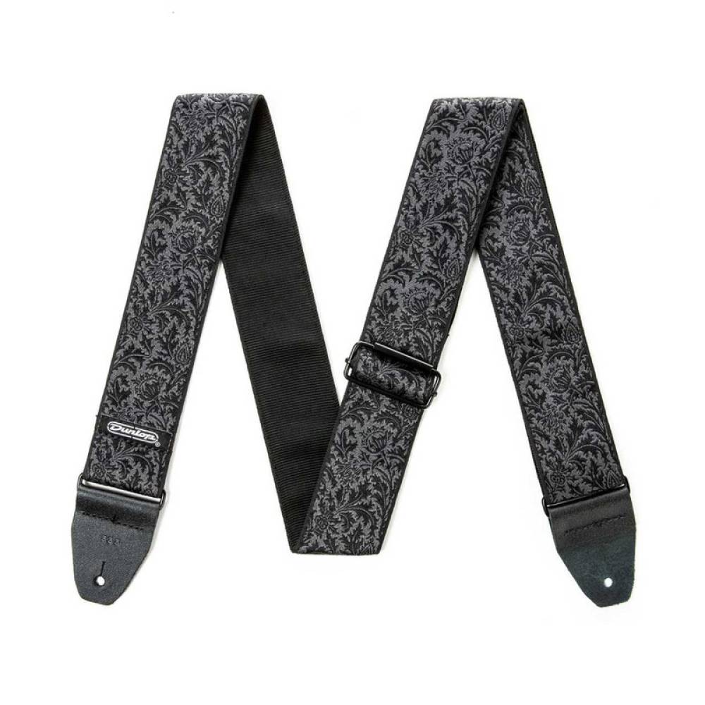 Ремінь для гітари DUNLOP D6714 JACQUARD BLACK THISTLE STRAP