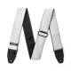 Ремень для гитары DUNLOP D6712 JACQUARD CUBE HATCH LIGHT GREY STRAP