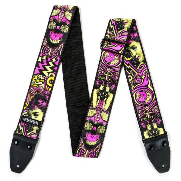 Ремінь для гітари DUNLOP ILD06 ILOVEDUST SMOKING MOON STRAP