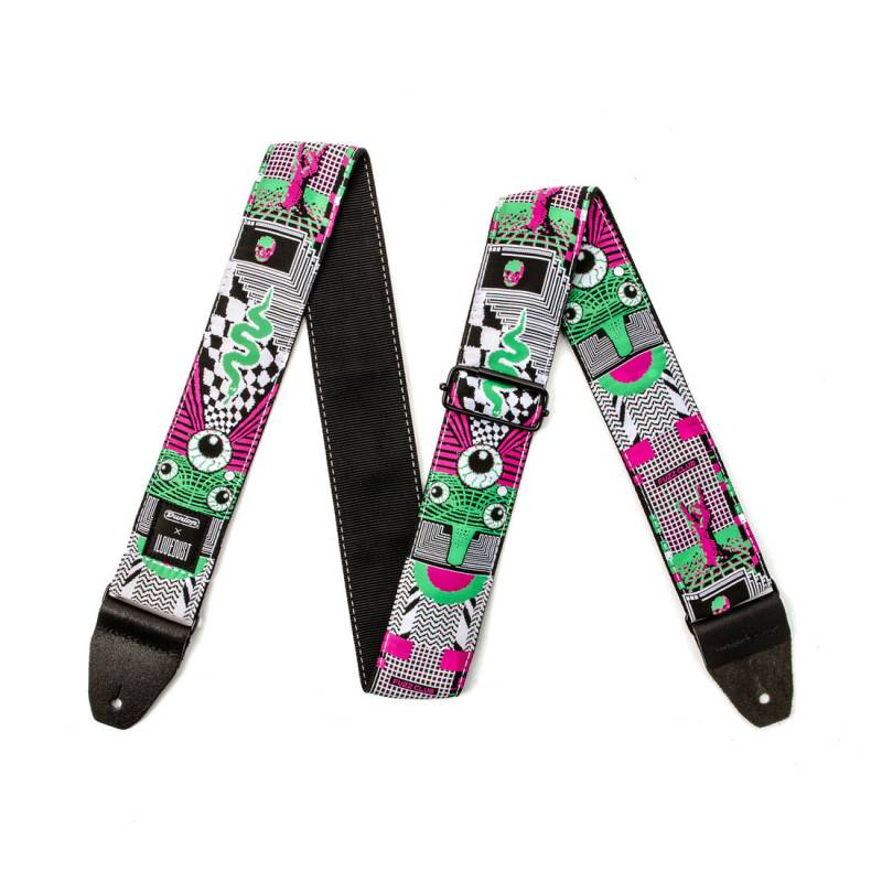 Ремінь для гітари DUNLOP ILD14 ILOVEDUST MNEMONIC FUZZ STRAP