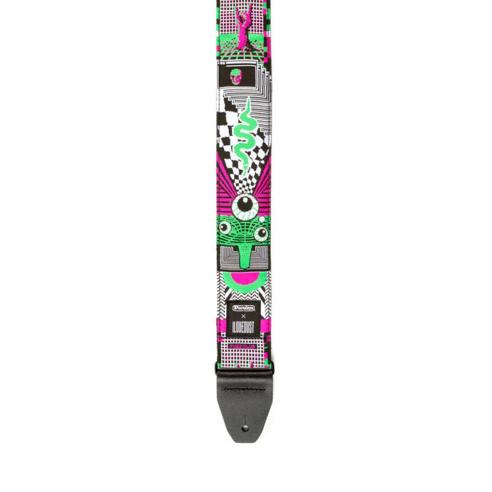 Ремінь для гітари DUNLOP ILD14 ILOVEDUST MNEMONIC FUZZ STRAP