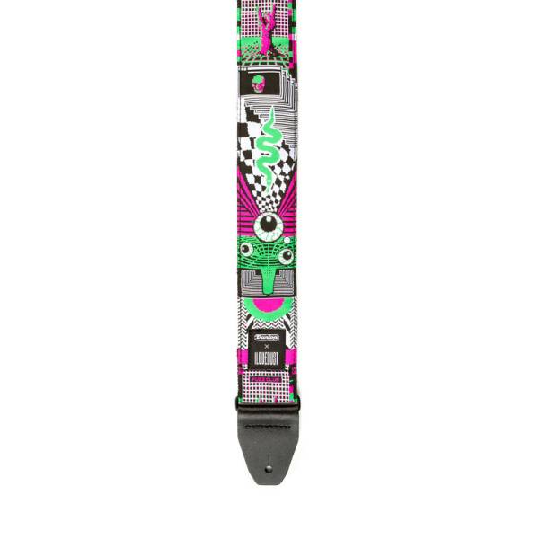 Ремінь для гітари DUNLOP ILD14 ILOVEDUST MNEMONIC FUZZ STRAP