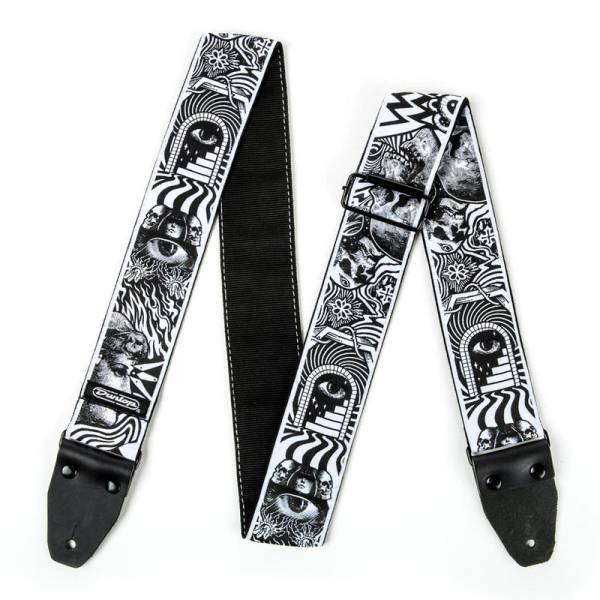 Ремінь для гітари DUNLOP ILD04 ILOVEDUST SKULLS STRAP