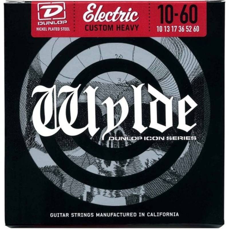 Струны для электрогитары Dunlop ZWN1060 Custom Heavy Zakk Wylde 10/60