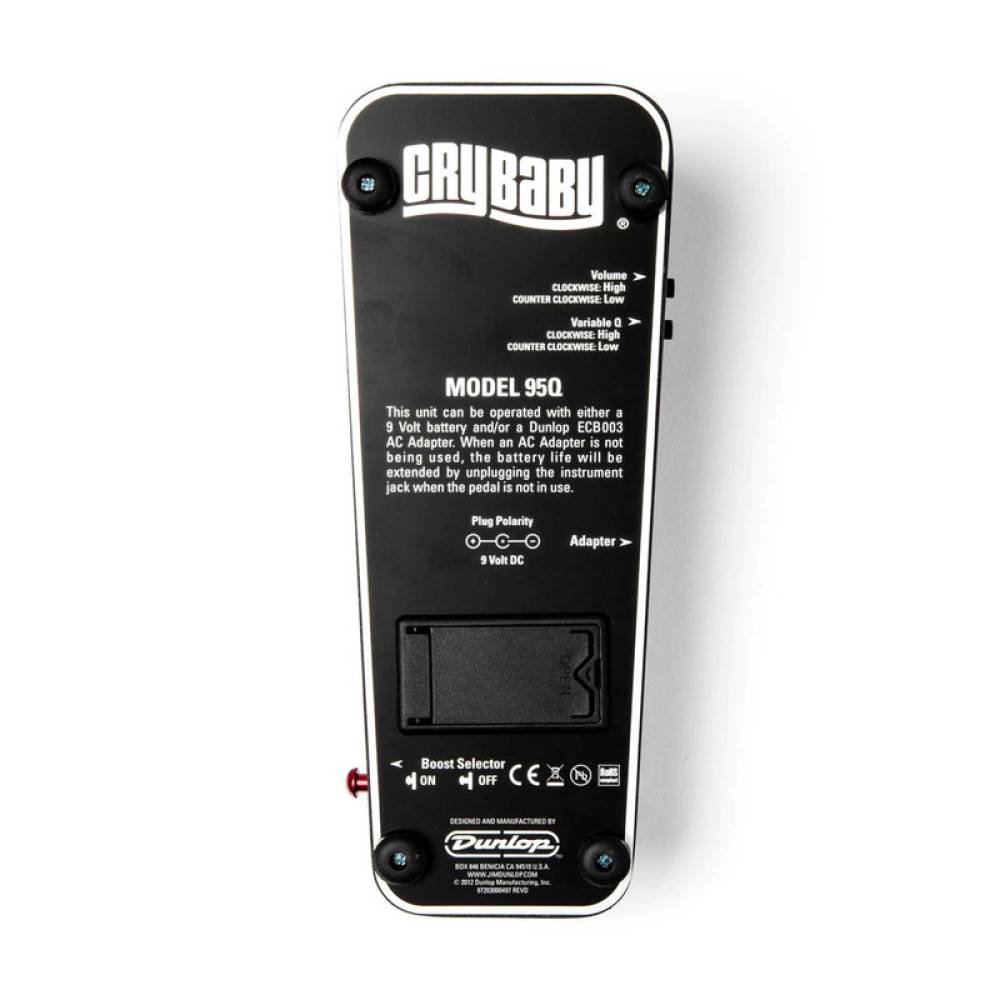 Педаль эффектов DUNLOP CRY BABY 95Q WAH