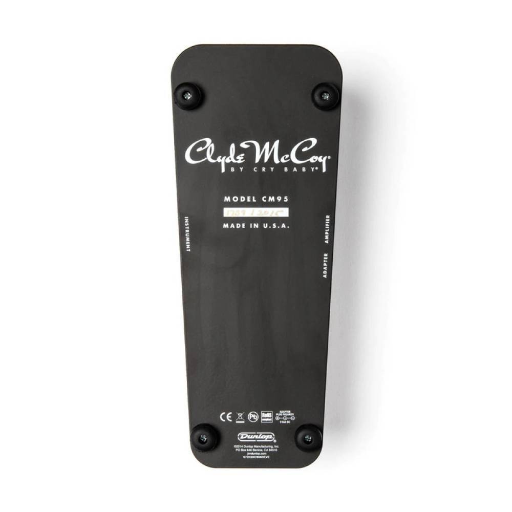 Педаль эффектов DUNLOP CLYDE MCCOY CRY BABY WAH