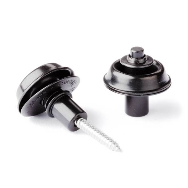 Стреплоки для ремня DUNLOP SLS1403BK STRAPLOK STRAP RETAINERS FLUSH MOUNT - BLACK OXIDE