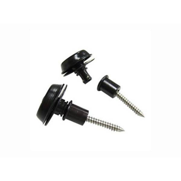 Стреплоки для ремня DUNLOP SLS1403BK STRAPLOK STRAP RETAINERS FLUSH MOUNT - BLACK OXIDE