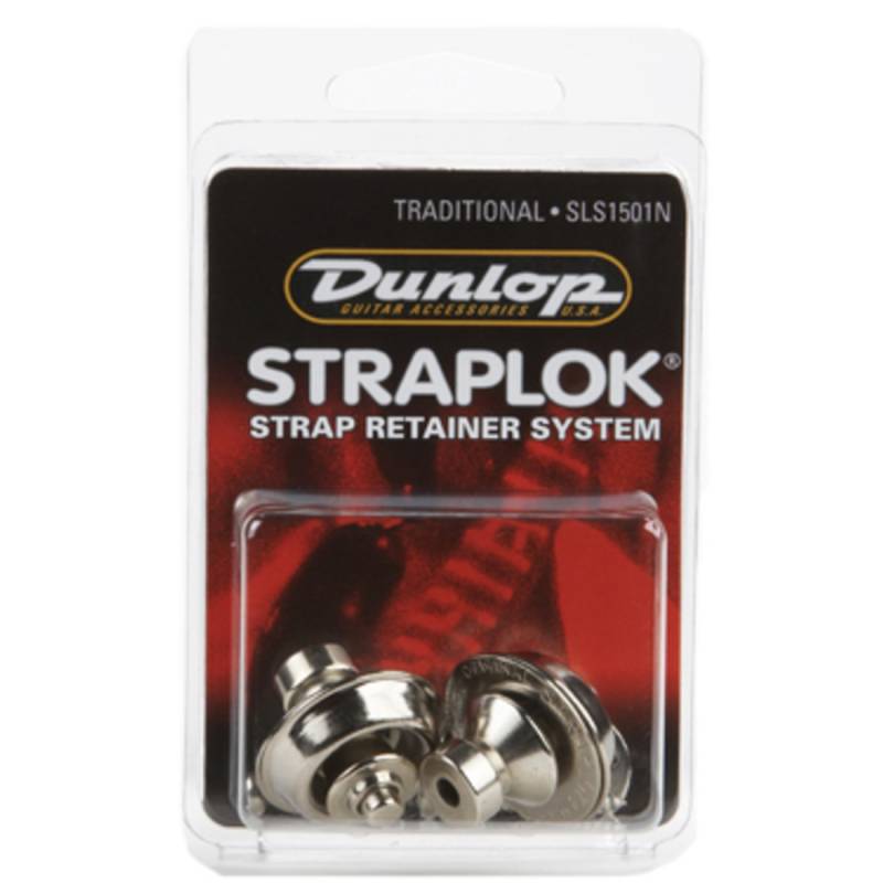 Стреплоки для ременя DUNLOP SLS1501N STRAPLOK STRAP RETAINERS TRADITIONAL - NICKEL